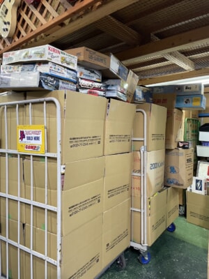 遺品整理　プラモデル大量買取