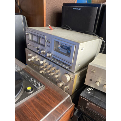 中古音響機器店の整理