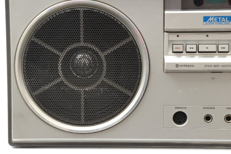 HITACHI ・ [TRK-8600 RM] FM/AM ・ラジカセの画像1