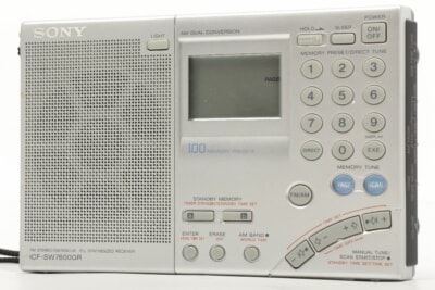 SONY ・[ICF-SW7600GR] FMステレオ/LW/MW/SW PLLシンセサイザーレシーバー ラジオの買取り品の画像
