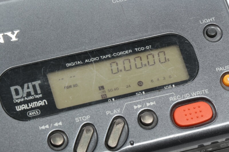 SONY ・ [TCD-D7] DAT Walkman/ダットウォークマン カセットプレーヤーの画像1