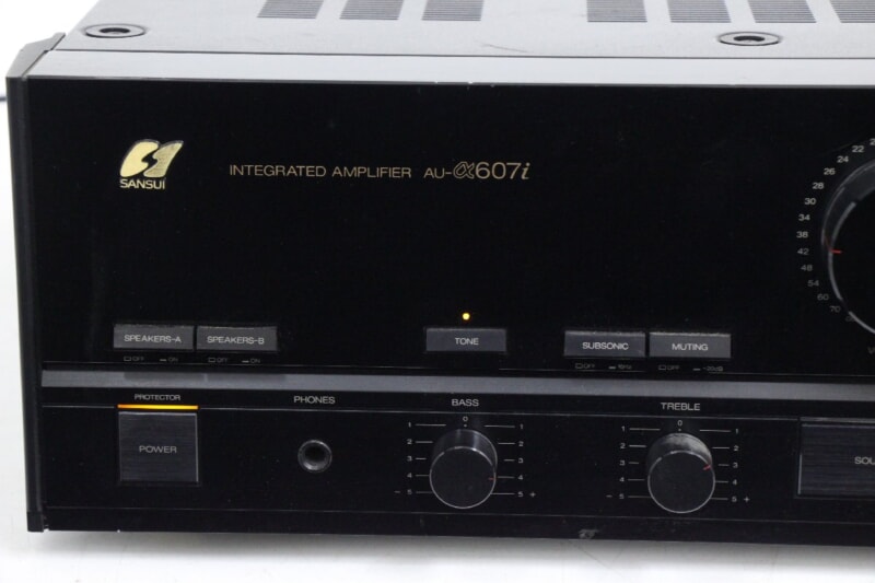 SANSUI ・ [AU-α607i] プリメイアンプ 動作品