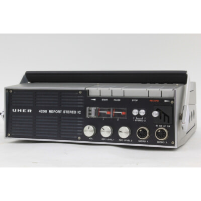 UHER 4200 REPORT STEREO IC テープレコーダーの買取り品の画像