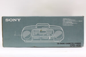 SONY ソニー CDラジカセ  CFD-400 ドデカホーンの買取り品の画像