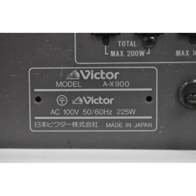 VICTOR ビクター A-X900 プリメインアンプの画像1