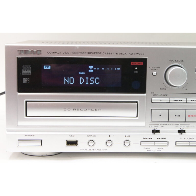 TEAC/ティアック  CD/カセットレコーダー  [AD-RW900 S]の画像1