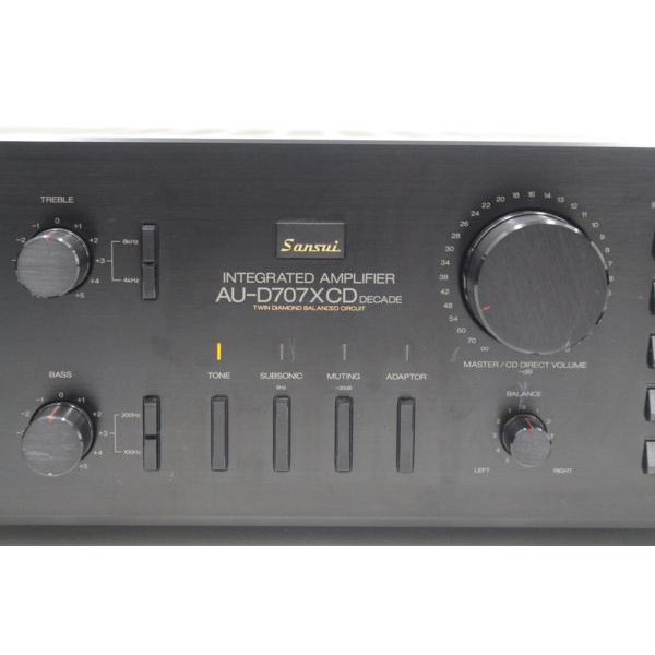 SANSUI サンスイ AU-D707XCD DECADE プリメインアンプの画像1