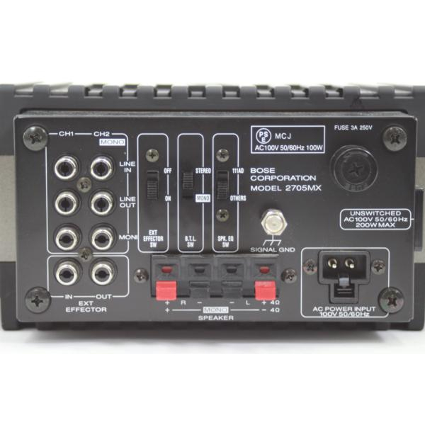 BOSE ボーズ 2705MX パワーアンプの画像1