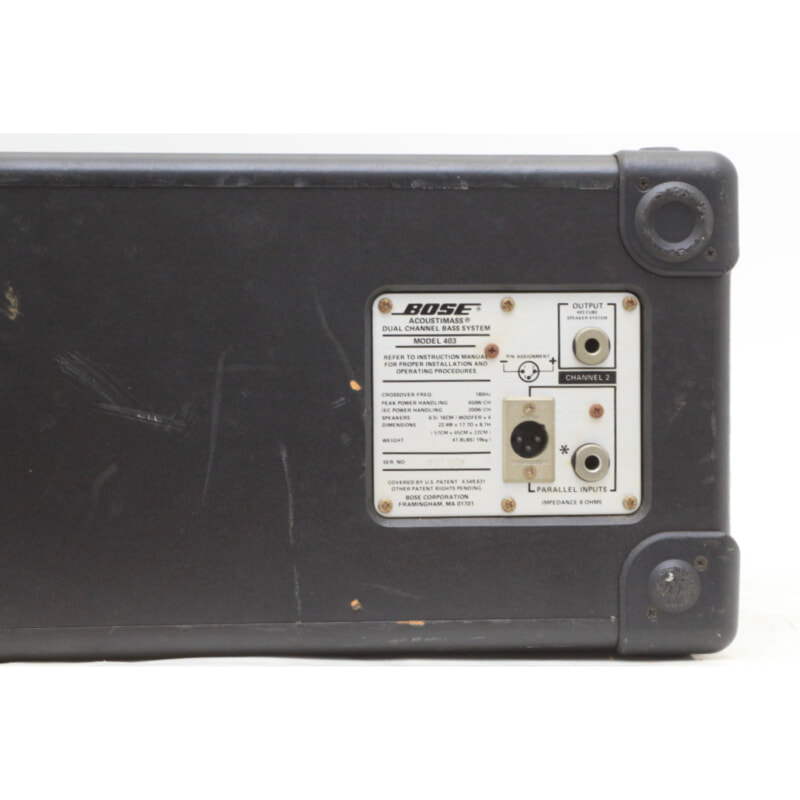 BOSE ボーズ model 403 シャドーベースボックスの画像1
