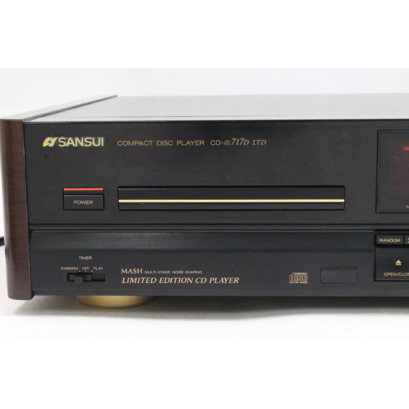 SANSUI サンスイ CD-α717D LTD CDプレーヤーの画像1