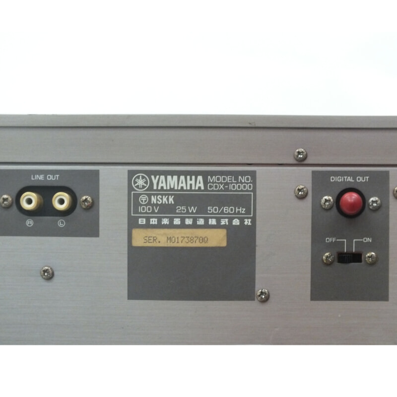 YAMAHA ヤマハ CDプレーヤー CDX-10000の画像1