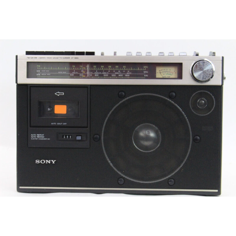 SONY  ソニー CF-1990 モノラルラジカセの画像1