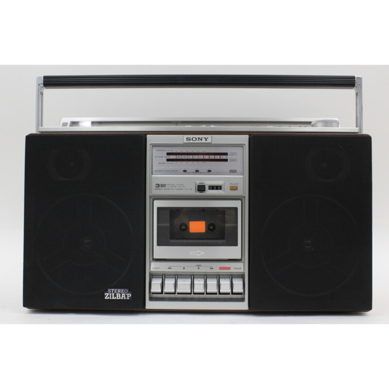 SONY ソニー ZILBA’P ジルバップ CFS-V8 ステレオラジカセの画像1