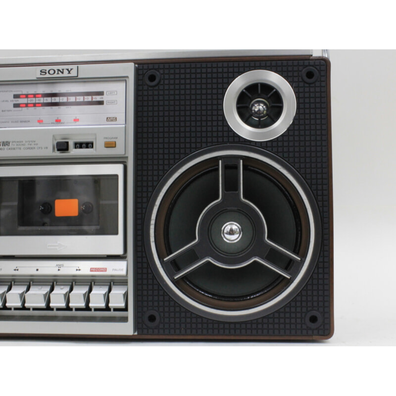 SONY ソニー ZILBA’P ジルバップ CFS-V8 ステレオラジカセの画像1