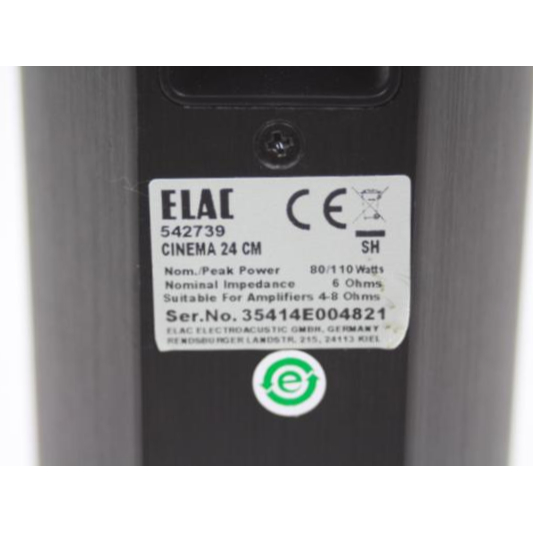 ELAC エラック CINEMA 24CM センタースピーカーの画像1