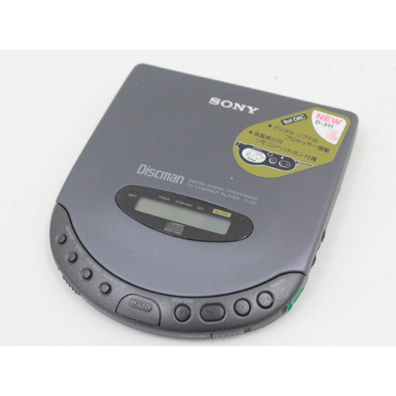 SONY ソニー D-311 ディスクマン ポータブルCDプレイヤーの画像1