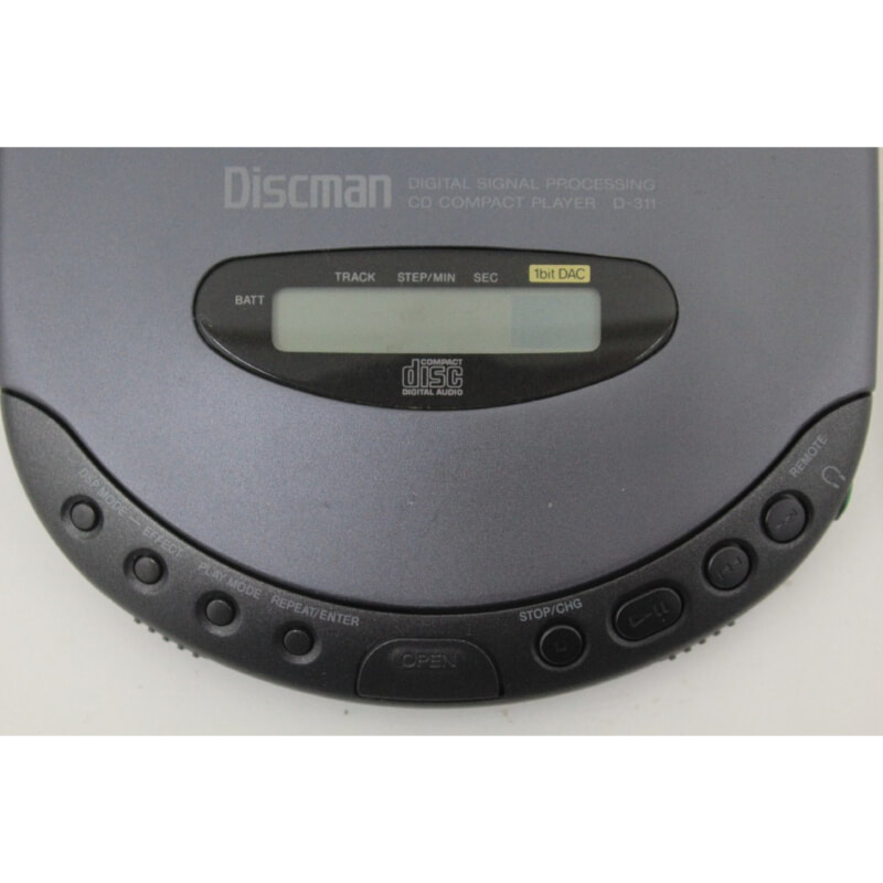 SONY ソニー D-311 ディスクマン ポータブルCDプレイヤーの画像1