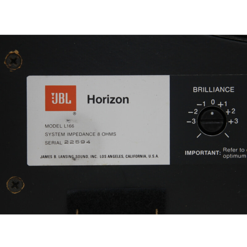 JBL HORIZON L166 3Wayスピーカー ペア メンテ済みの画像1