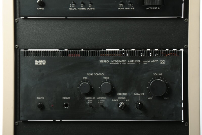 LUXKIT  デジタルチューナー [A808]・アンプ[A807]・イコライザー[A805] オーディオ ラックスキットの画像1