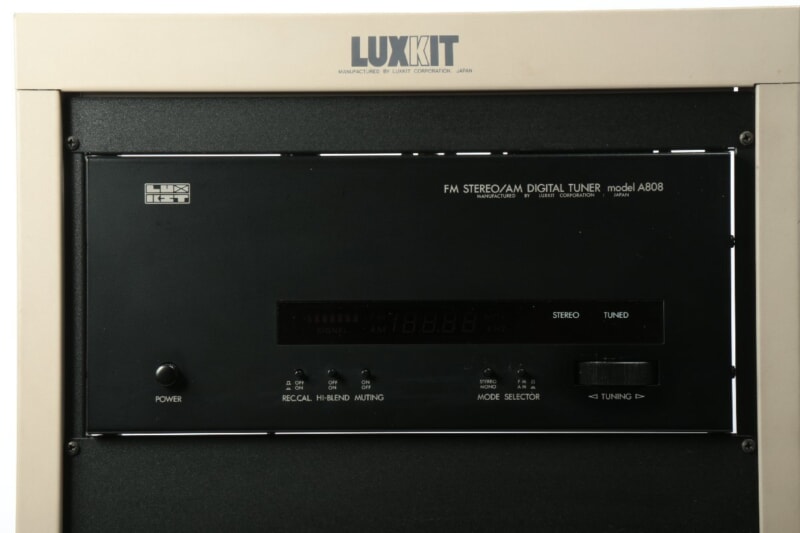 LUXKIT  デジタルチューナー [A808]・アンプ[A807]・イコライザー[A805] オーディオ ラックスキットの画像1