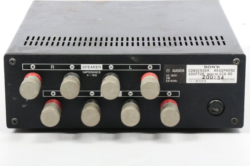 SONY  [ECA-80] コンデンサー ヘッドホン アダプター ソニーの画像1