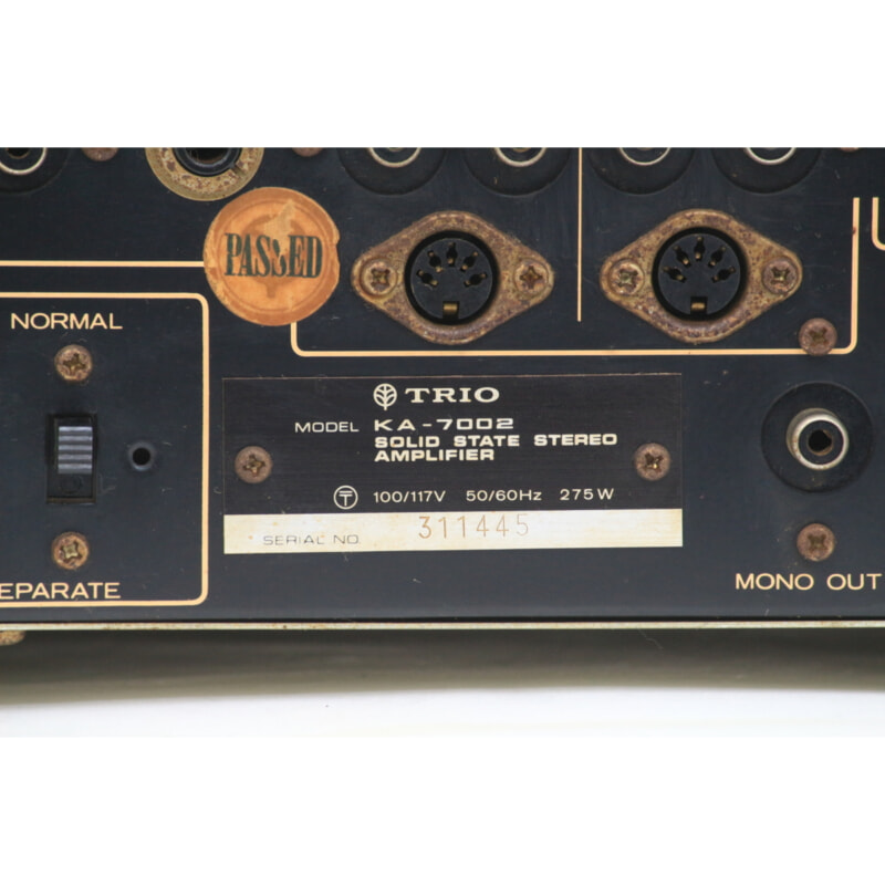 TRIO トリオ KA-7002 アンプの画像1