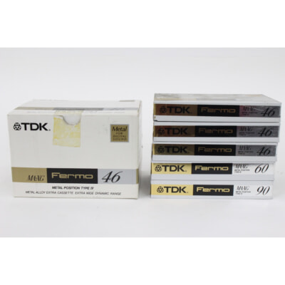 TDK Fermo メタルテープ MA-XG 46 60 90分 10本セットの買取り品の画像