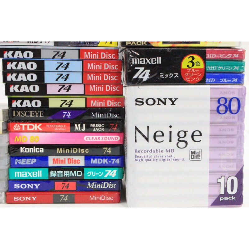 maxell/TDK/SONY　未使用MDの画像1