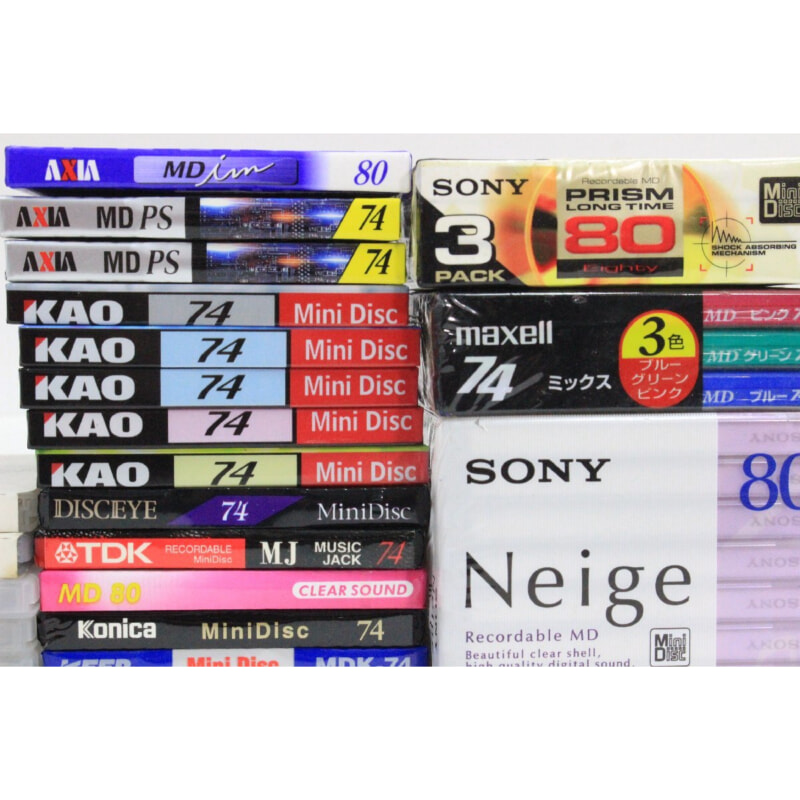 maxell/TDK/SONY　未使用MDの画像1
