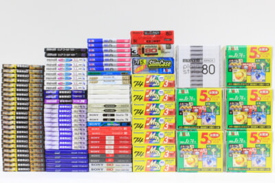 MD 未使用ディスク SONY maxell Panasonic 等の買取り品の画像