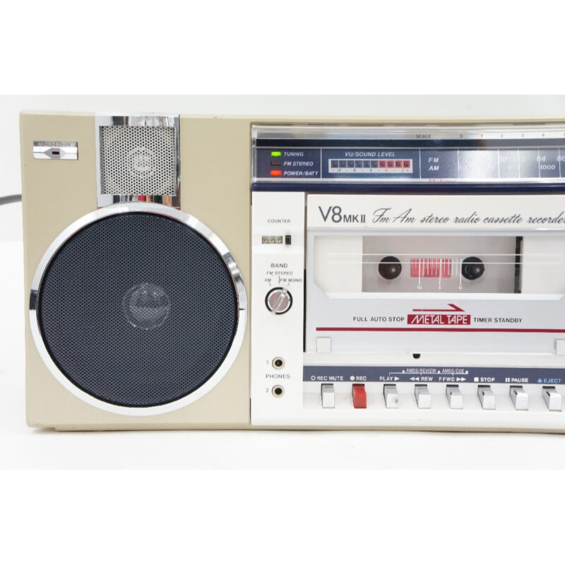 SANYO サンヨー MR-V8MKⅡ AM/FM ステレオラジカセの画像1