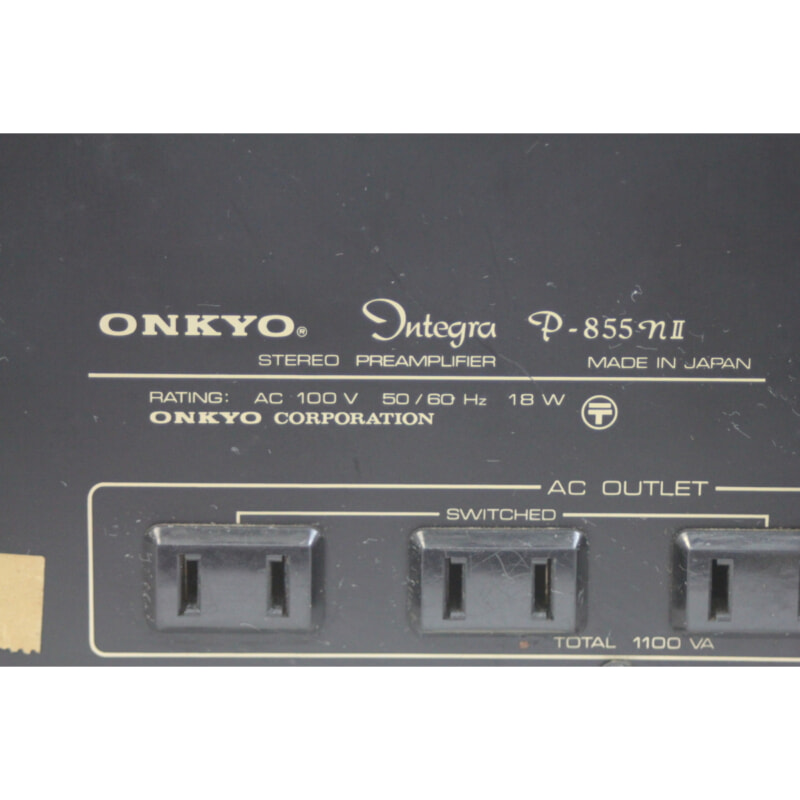 ONKYO オンキョー Integra P-855NII プリアンプの画像1