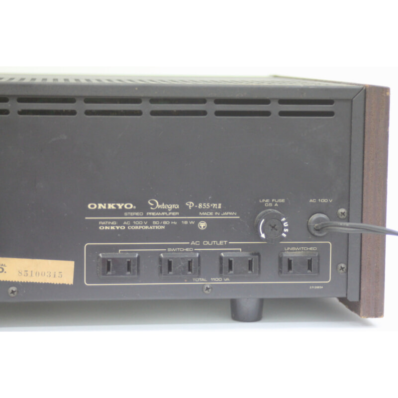 ONKYO オンキョー Integra P-855NII プリアンプの画像1