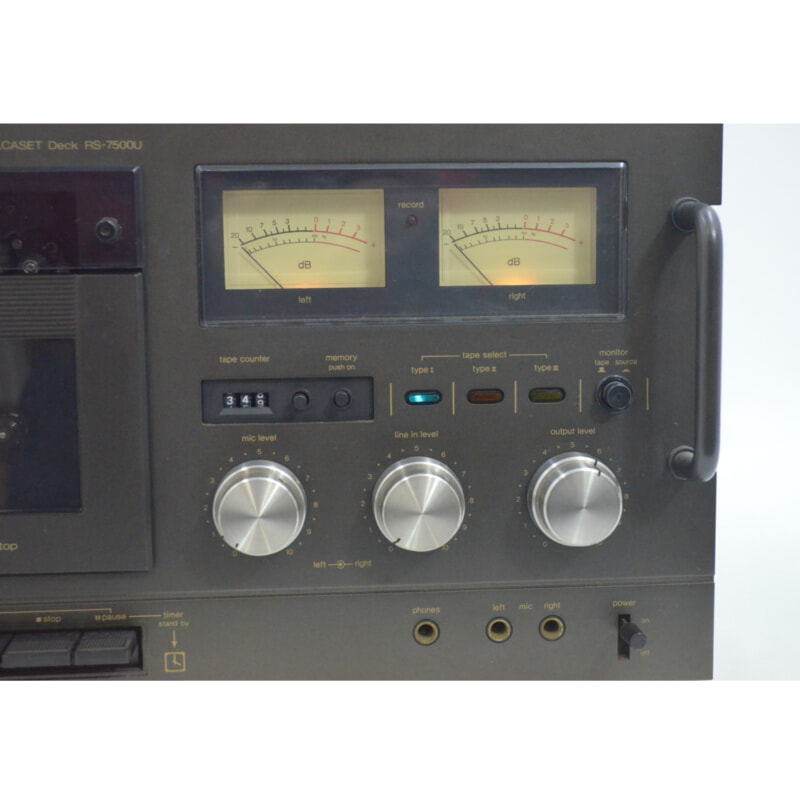 Techinics テクニクス エルカセットデッキ  RS-7500Uの画像1