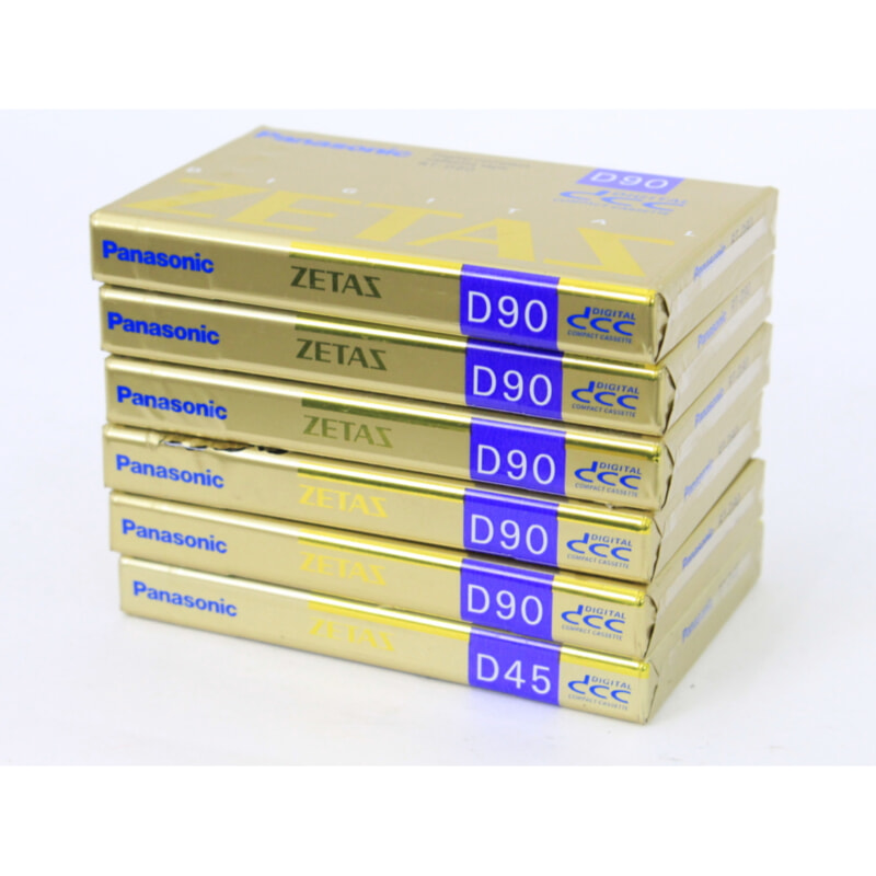 Panasonic パナソニック ZETAS RT-D90 未使用dccテープの画像1