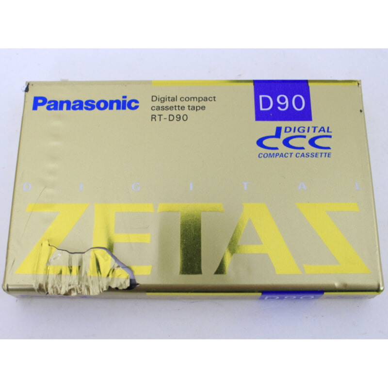 Panasonic パナソニック ZETAS RT-D90 未使用dccテープの画像1