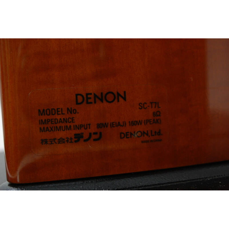DENON デノン スピーカーシステム ペア SC-T7Lの画像1