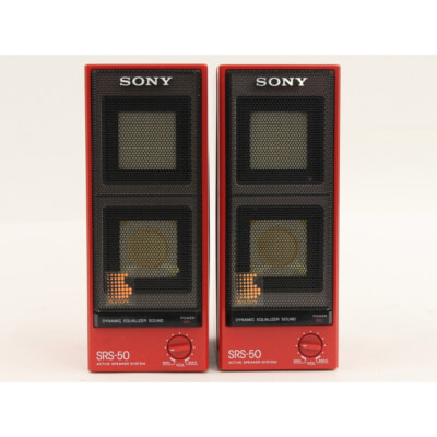 SONY ソニー SRS-50 ポータブルアクティブスピーカー ペアの買取り品の画像