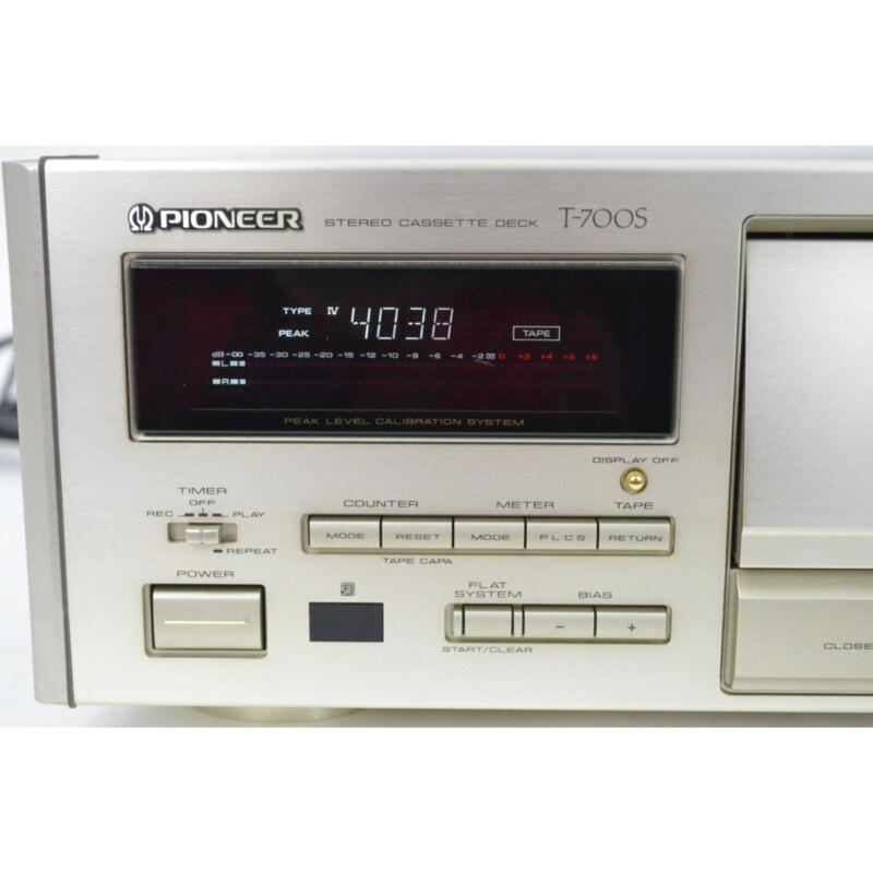 PIONEER パイオニア T-700S ステレオカセットデッキの画像1