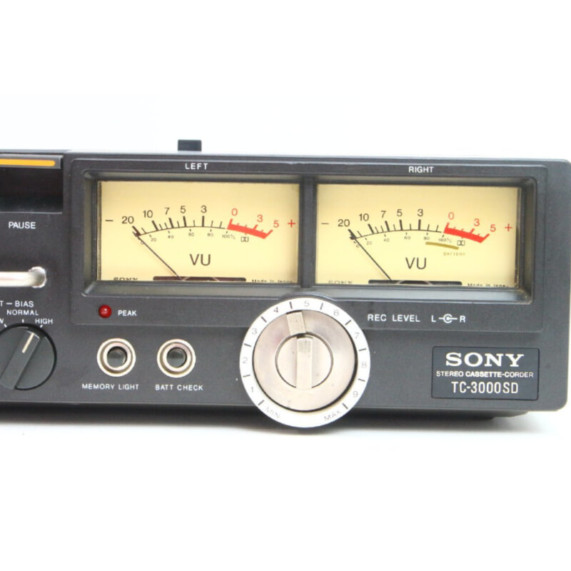 SONY/ソニー  デンスケ3000 ポータブルカセットコーダー [TC-3000SD]の画像1