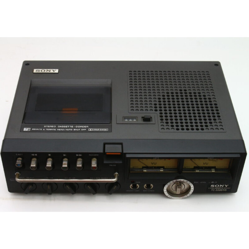 SONY/ソニー  デンスケ3000 ポータブルカセットコーダー [TC-3000SD]の画像1