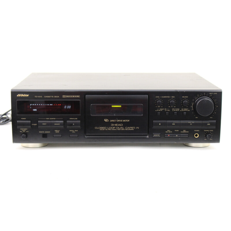 VICTOR ビクター TD-V515 カセットデッキの画像1