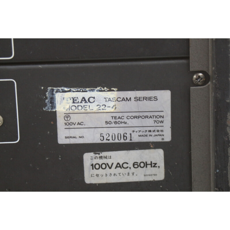 TEAC ティアック 22-4 オープンリールデッキの画像1