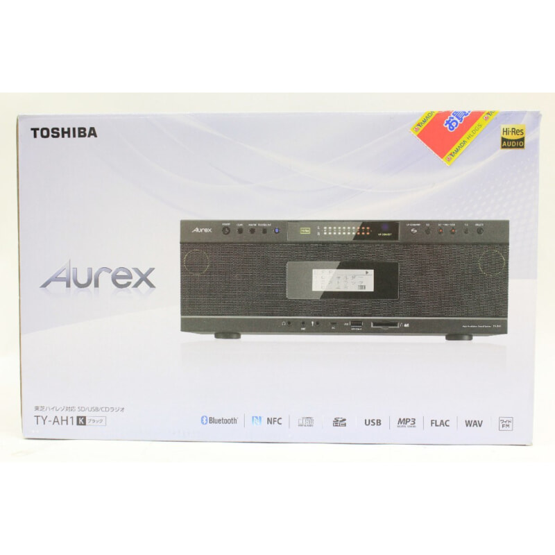 TOSHIBA 東芝 Aurex TY-AH1 ハイレゾ対応 SD/USB/CDラジオの画像1