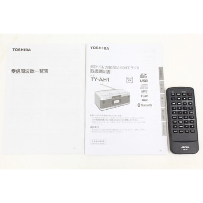 TOSHIBA 東芝 Aurex TY-AH1 ハイレゾ対応 SD/USB/CDラジオの画像1