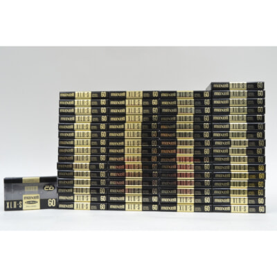 maxell マクセル ハイポジション カセットテープ 60min XLⅡ-Sの買取り品の画像