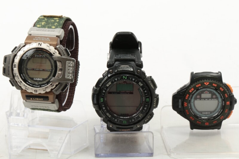 CASIO ・ PRO TREK 3点セット PRT-40/PRG-40SJ/CPW-200の画像1