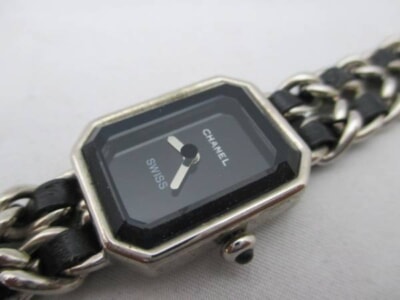 CHANEL シャネル ◇ PLAQUE OR G 20 M 腕時計 1987の買取り品の画像