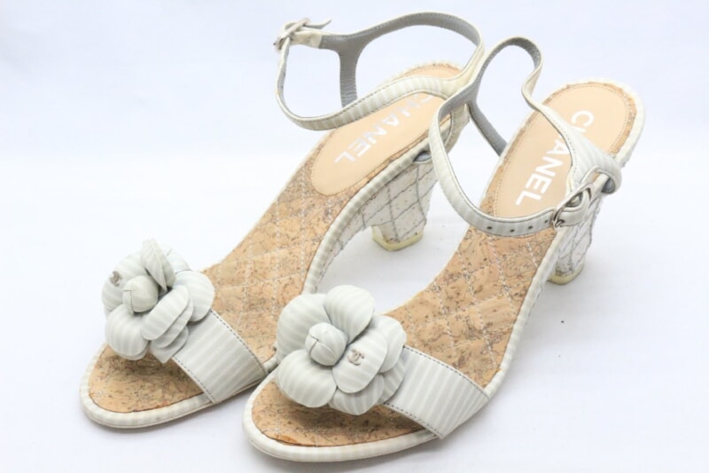 CHANEL/シャネル  バックストラップ サンダル