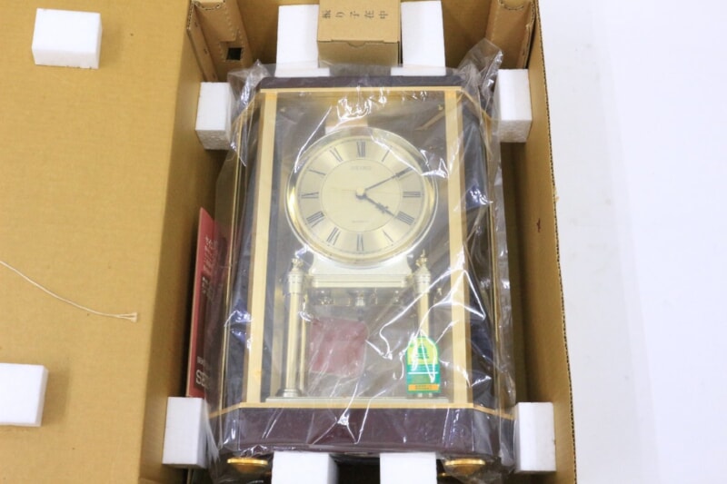 SEIKO/セイコー  置時計 二重回転飾りの画像1